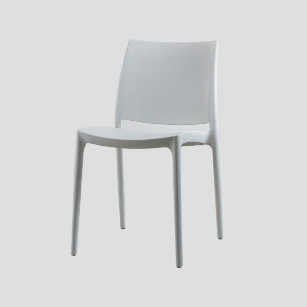 Elegant white office chair