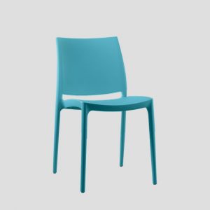 Blue chair for office